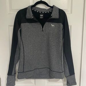 PINK half zip ultimate crew